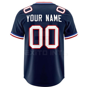 Custom Sublimation Breathable Short Sleeve Sports Jersey Anti-UV Polyester with Logo Name Number in Adult Size - Product Image 2