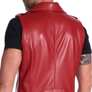 Chaqueta de Cuero Genuino para Hombre, Diseño Simple, Nueva Colección, Logotipo Personalizado, Ropa de Invierno Profesional - Product Image 5