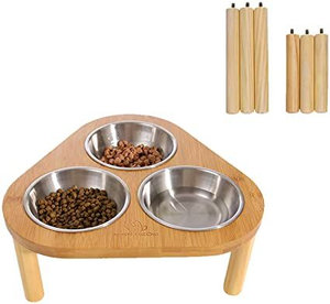 Tazón de Comida para Mascotas Hecho a Mano, Ecológico, de Metal y Madera Vintage, para Perros y Gatos, Regalos Empresariales - Product Image 5