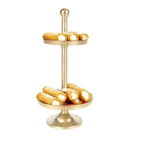 Catering Use Metal Cake Stand Dessert Display Plate Cupcake Tray Wedding Table Decoration - Product Image 2