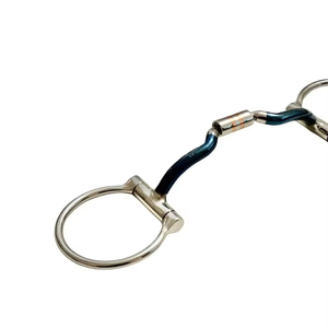 Fournisseur de produits équestres en acier inoxydable, très demandés, à bas prix, mors à anneau lâche personnalisables pour chevaux - Product Image 6