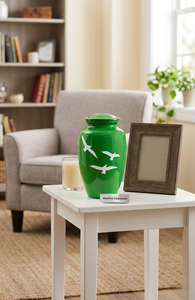 Modern 3 Eagle Human Cremation Urns Adult Ashes Urn Men Women Customizable Design <b>Large</b> Capacity Decorative Funeral Memorial <b>Jar</b> - Product Image 3