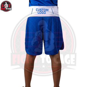 Équipement d'entraînement de boxe respirant en polyester bleu roi, fait main, de haute qualité, nouvelle tendance, pour l'automne - Product Image 2