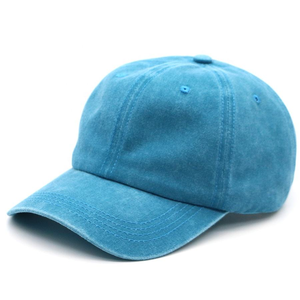 Gorra de Béisbol Premium de 6 Paneles, Algodón Lavado con Ácido, Unisex, Ajustable, Casual, Deportiva, Panel Frontal Personalizado, Primavera Verano, Color Sólido - Product Image 4