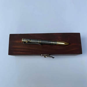 Stylo en acier de Damas, instrument d'écriture de haute qualité pour le bureau d'entreprise et l'utilisation professionnelle - Product Image 5