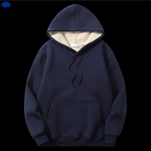 Sweat-shirt unisexe 100% coton Prolmer à fermeture éclair, coupe ample, impression en relief, streetwear, automne - Product Image 2