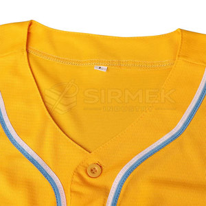 Maillot de baseball personnalisé à faible MOQ, matériau léger et durable, idéal pour les équipes scolaires, universitaires et de club - Product Image 5