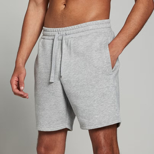 Shorts de sport décontractés pour hommes en coton 100% avec cordon de serrage, confortables, respirants et écologiques - Product Image 1