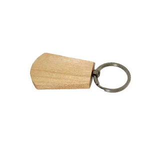 Wood Keychain Natural Laser <b>Engraving</b> Christmas Crafts Blank New Design Wood Keychain <b>Key</b> <b>Ring</b> - Product Image 2