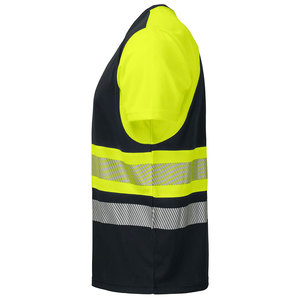 Hi Vis Workwear Reflective Safety Short Sleeve Reflective Stripes Construction Uniform Worker T-Shirts - Product Image 3