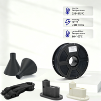 Filament d'impression 3D KEJIA 20% PPA CF résistant à la chaleur jusqu'à 220°C ℃   Matériau haute performance à texture givrée pour pièces industrielles