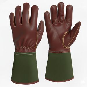 Premium Leather Welding Gloves Heat Resistant Safety Work Gloves for Industrial Welding Protection - Product Image 2