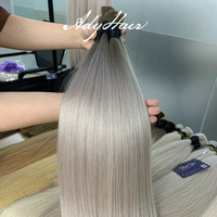 Cheveux en vrac pour le tressage 100% cheveux humains pas d'enchevêtrement pas de perte du Vietnam Premium Double dessiné brut non traité Afro 100g échantillon
