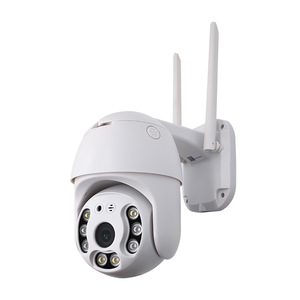 Outdoor Wi-Fi <b>Smart</b> Security <b>Camera</b> PTZ <b>Camera</b> with 360° Pan/Tilt IP66 Waterproof Two-Way Audio Real-Time Motion Tracking - Product Image 1
