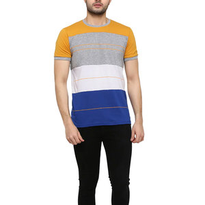 เสื้อยืดผู้ชายพรีเมียมผ้าฝ้ายเรียบง่าย สวมใส่สบาย ระบายอากาศได้ดี ทรงปกติ ดีไซน์มินิมอล แขนสั้น รุ่นพื้นฐาน - Product Image 3