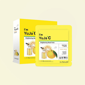 มาส์กหน้าเกาหลี Dr. Meloso I'm Yuzu C Brightening Mask Pack 25 มล. 10 แผ่น ผลิตในเกาหลี วิตามิน - Product Image 5