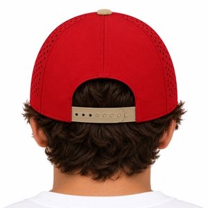 หมวกกอล์ฟแบบ unisex เชือกถักด้านหน้า ปีกโค้ง ปรับขนาดได้ด้านหลัง ปักลายได้ตามต้องการ สวมใส่สบาย ผลิตจากโรงงานโดยตรง - Product Image 2