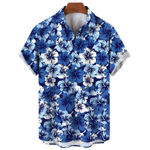 เสื้อเชิ้ตแขนสั้นผู้ชายลายฮาวาย สไตล์ชายหาดฤดูร้อน น้ำหนักเบา สวมใส่สบายๆ แบบ Aloha เหมาะสำหรับใส่พักผ่อน แห้งเร็ว ระบายอากาศได้ดี ปี 2025 - Product Image 6