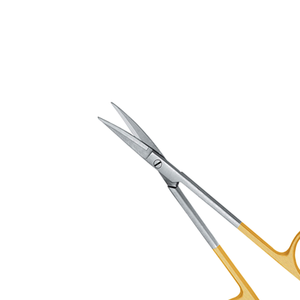 Ciseaux chirurgicaux incurvés Iris Perma Sharp, instrument de précision pour la microchirurgie ophtalmique, usage médical et dentaire - Product Image 5