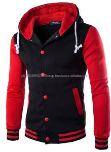 Sweat à capuche grande taille de haute qualité avec coutures contrastées Échantillon gratuit Sweat à capuche tricoté anti-rétrécissement en gros Motif solide - Product Image 4