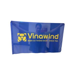 Banderas Kim Rectangulares de Poliéster, Asta de Aluminio, Impresión Digital, Bandera Promocional Resistente para Colgar, Modelo ATF01, Bolsa de Papel - Product Image 4