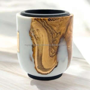 Quemador Bakhoor aromático PureEssence, soporte elegante para incienso e incienso, acrílico 100%, incienso indio Natural, componente de madera de pino - Product Image 2