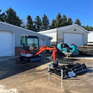 รถขุดขนาดเล็ก EPA/EURO 5 เครื่องยนต์ Kubota 2 ตัน 1 ตัน 1.7 ตัน รถขุดแบบมีห้องโดยสาร ลด 5% สำหรับขาย - Product Image 5