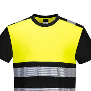 Camiseta de Trabajo de Alta Calidad, Reflectante, de Poliéster, Manga Corta, para Ingenieros, Seguridad, Construcción - Product Image 5