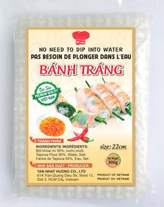 OEM Nhat Huong High Quality 300g 22cm Rice <b>Paper</b> Premium Quality Dried Use Fresh Spring <b>Roll</b> <b>Wrap</b> Bagged Immediately Served - Product Image 3