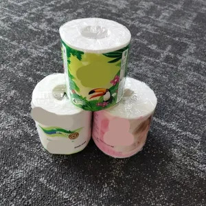 Papier toilette biodégradable EcoTurtles Exploration en bambou et pulpe de bois, 4 plis, antibactérien, doux et jetable dans les toilettes - Product Image 2
