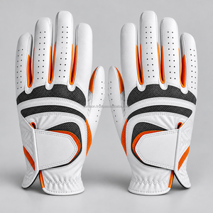 Gants de golf en cuir synthétique de qualité supérieure avec construction respirante, texture durable sur la paume et ajustement confortable - Product Image 3