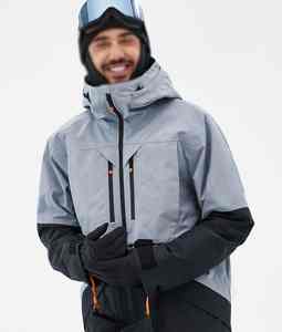 Chaqueta de Esquí SUMROOS para Hombre, Conjunto de Esquí Impermeable, Ropa Deportiva para Exteriores, Chaqueta de Esquí Azul/Negro Suave - Product Image 6