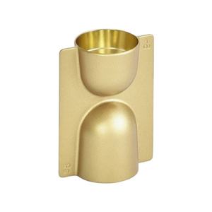 ท็อปโต๊ะท็อปสำนักงานทำจากทองเหลืองโลหะสีทองหรูหรารูปทรงตามสั่ง - Product Image 1