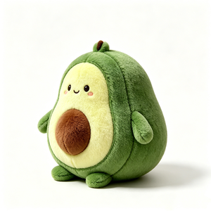 Peluche de aguacate ultrasuave personalizable para abrazar. Adorable peluche de aguacate gordo para decoración. Peluche de aguacate. - Product Image 5