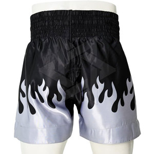 Athletic Fight Boxing <b>Trunks</b> <b>Men</b> Lightweight Breathable Quick Dry Training Shorts Flexible Waist Performance Sportswear - Product Image 4