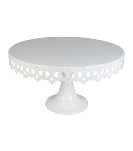 Support à gâteau en métal brillant à un étage, idéal pour la maison, l'hôtel, le restaurant, les anniversaires – Vente chaude - Product Image 3