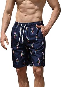Shorts chino pour homme, qualité supérieure, anti-humidité, décontractés, pour l'été, extensibles, avec logo sur le devant, imprimé tortue, fermeture à cordon - Product Image 2