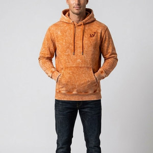 Sweat à capuche délavé à l'acide pour homme – Coton premium, manches longues, coupe classique, léger et respirant pour l'hiver, streetwear et voyage - Product Image 3