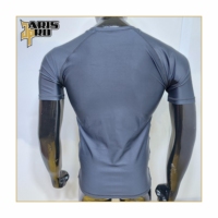 Rashguards MMA vierges en tissu 240 GSM, vente en gros à bas prix, Rashguard noir No-Gi