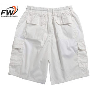 Pantalones Cargo de Camuflaje para Hombre, Pantalones Cortos Casuales Holgados de Trabajo con Múltiples Bolsillos, Cintura Media, Talla Grande, Resistentes al Desgaste, para Verano - Product Image 4