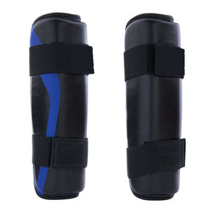 Leather Shin <b>Pad</b> Lightweight Guard for Taekwondo Martial Arts Wear Training & <b>Game</b> Comfortable Fit Easy Wear - Product Image 1