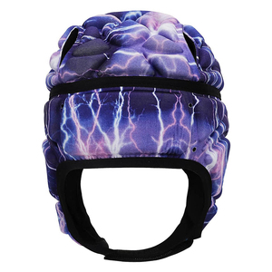 Casque de rugby en mousse EVA haute densité avec coque souple élégante et protection de la tête doublée de maille durable Even Style - Product Image 4
