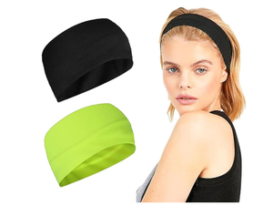 Bandeau de yoga large et extensible, antidérapant, pour le sport, unisexe, absorbant l'humidité - Product Image 2