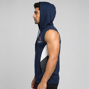 Sudadera con Capucha para Hombre, Talla Grande, Ropa Deportiva Transpirable, Ecológica, Personalizable OEM - Product Image 5