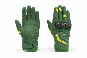 Guantes de Motocicleta Personalizados de Primera Calidad, de Cuero, con Pantalla Táctil, Transpirables, con Protección para los Nudillos, Antideslizantes, para Motociclistas y Carreras - Product Image 2