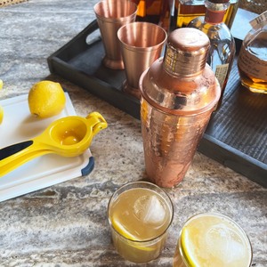 Nouveauté : Shaker à cocktails en cuivre pur durable pour la préparation de boissons à domicile, fabriqué par un fabricant indien - Product Image 2