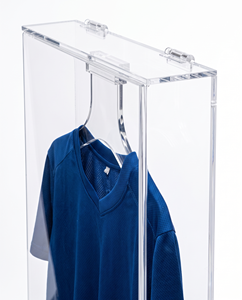 Vitrina Acrílica con Cerradura para Camisetas, Caja de Exhibición Segura para Conservar y Exhibir Camisetas Deportivas, Exhibición Duradera - Product Image 4