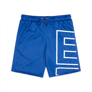 Pantalones Cortos Deportivos de Malla de Doble Capa para Hombre con Logotipo Personalizado - Product Image 4