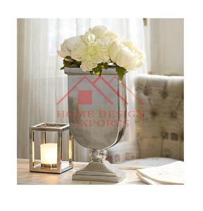 Jarrón de Mesa de Metal con Acabado Plateado, de Lujo y Gran Venta - Product Image 6