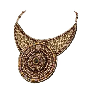 CRYSTAL CRAFT Maxi Multilayer Imitation Pearl Women's Necklace <b>Set</b> Collar <b>Beaded</b> Necklace Female Wedding Party Necklace - Product Image 1